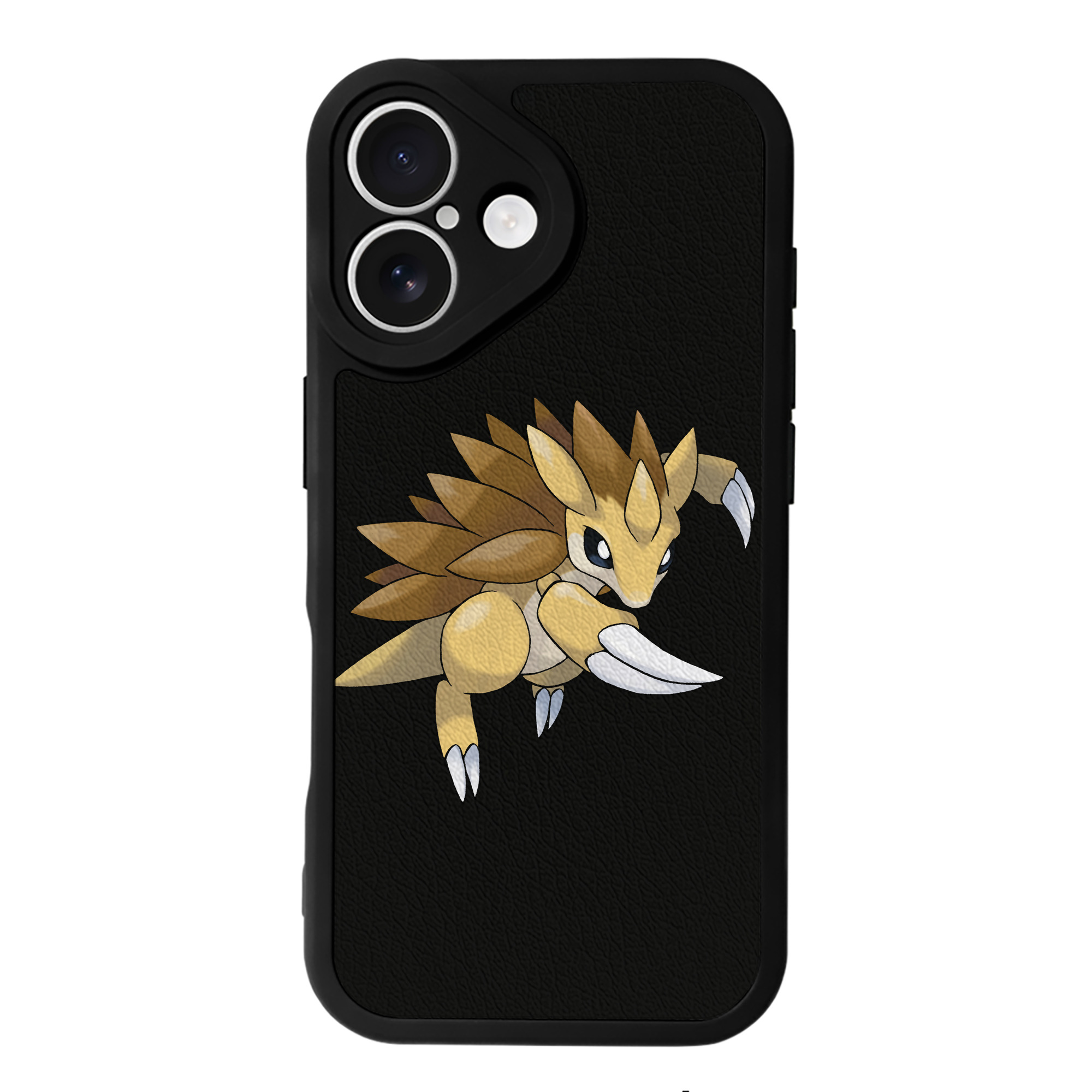 （画像用） ポケットモンスター Pokémon 【iPhone 16シリーズ対応】シリコンスマホケース（レザー調） 材質：シリコン